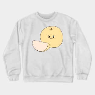 Asian Pear Fruit Art Crewneck Sweatshirt